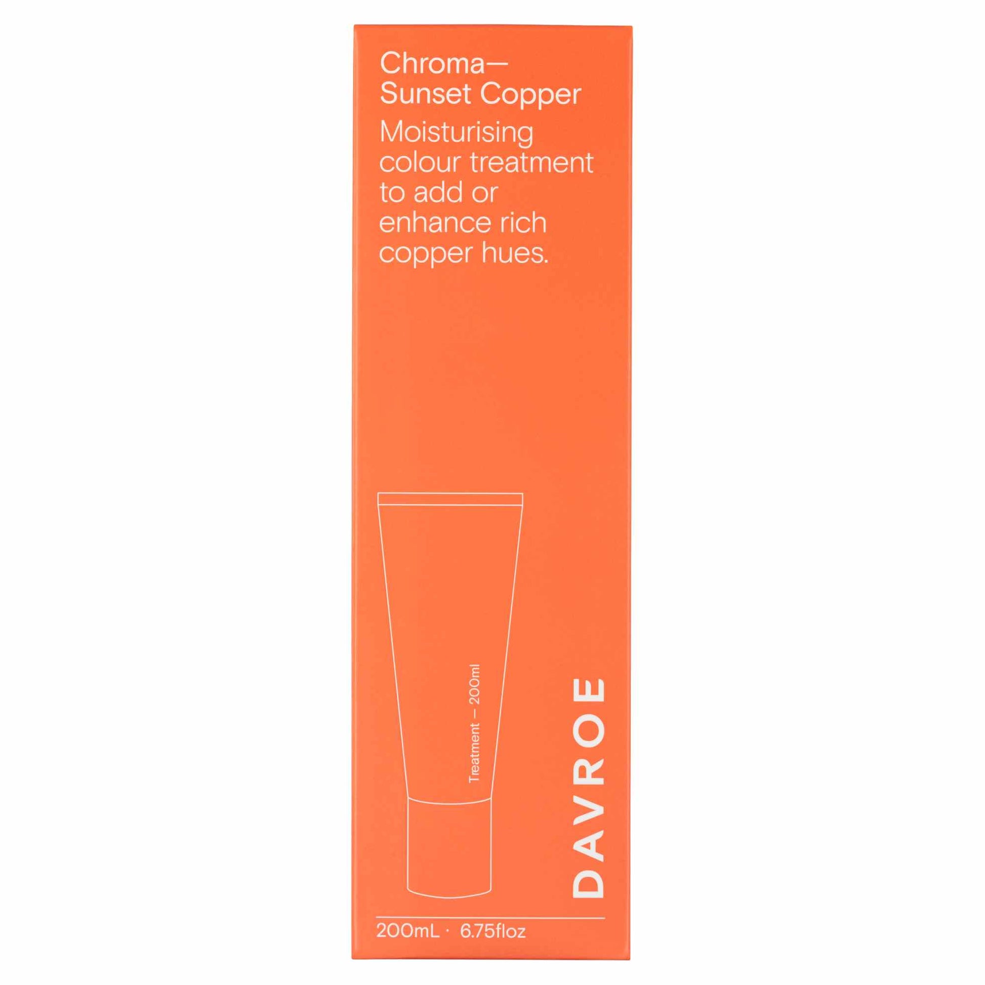 Davroe Chroma Sunset Copper 200ml Box