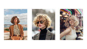 Συλλογή προϊόντων Davroe CURLiCUE για την περιποίηση και το styling σγουρών μαλλιών με αφέλειες, τοποθετημένα σε minimal background, αναδεικνύοντας την vegan και natural φιλοσοφία του brand για επαγγελματικό αποτέλεσμα.