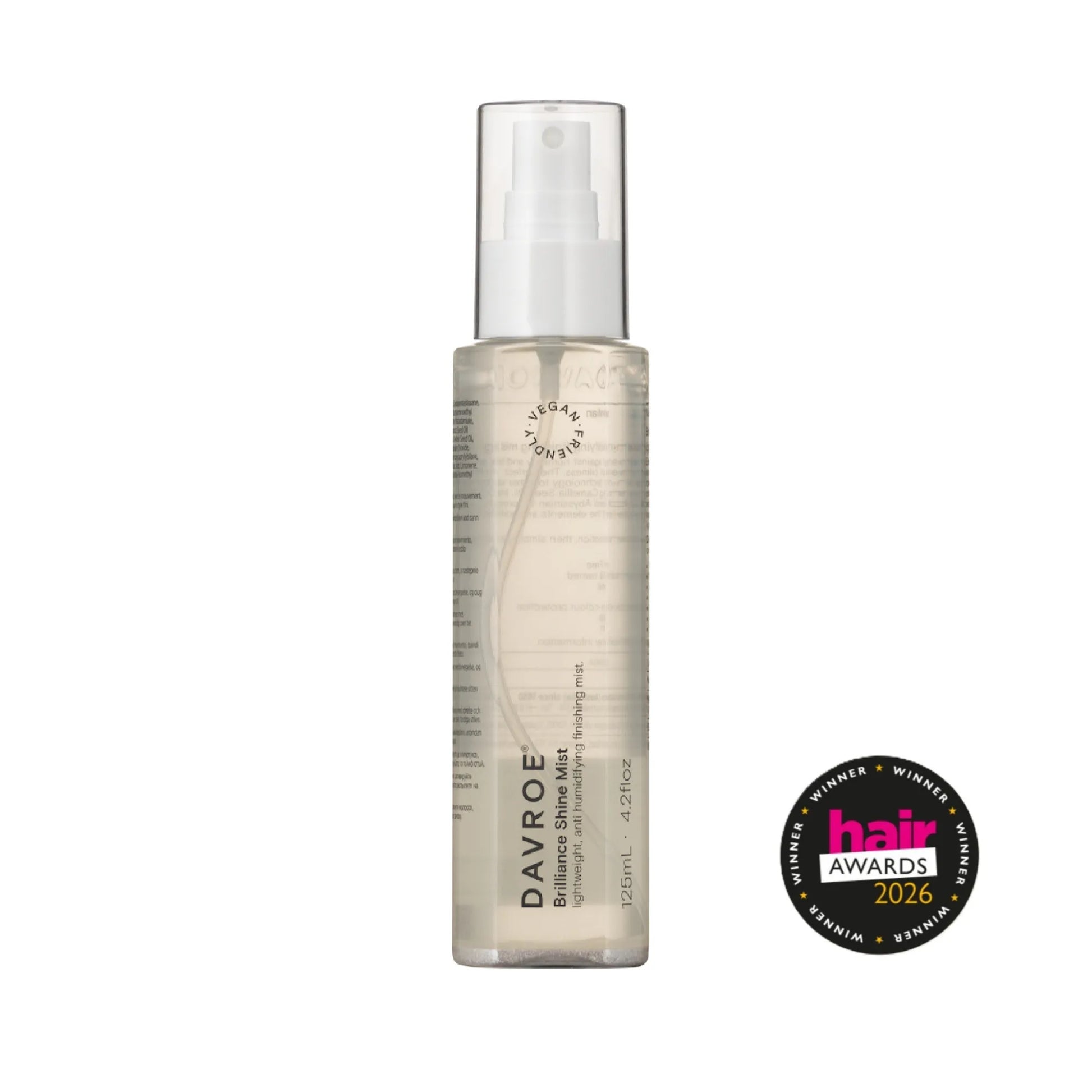 Davroe Brilliant Shine Mist - Έντονα λαμπερά μαλλιά 125ml