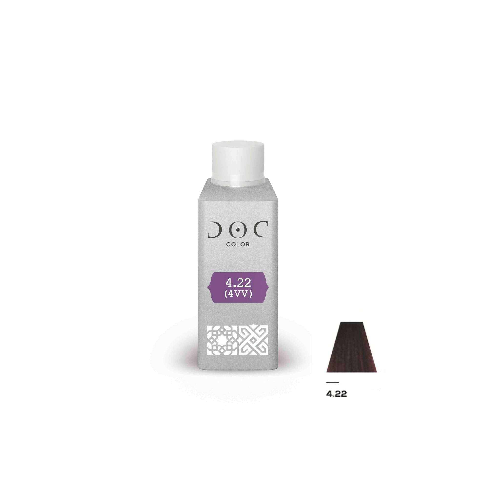 Doc Color 4.22 Καστανό βιολέ ιριζέ